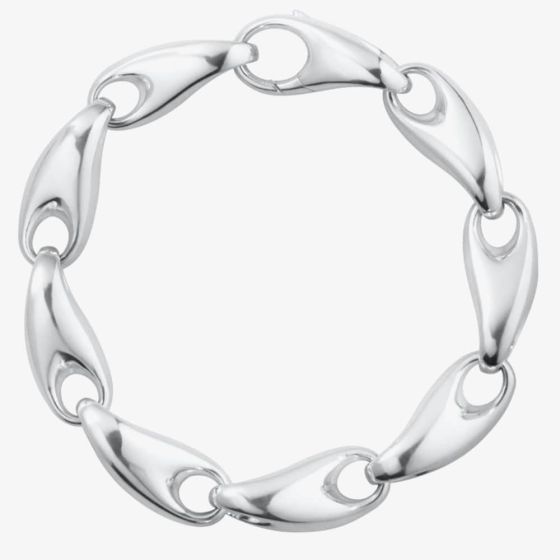 Georg Jensen Reflect Sterling Silver Linked Bracelet 20001098000 