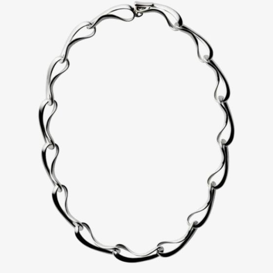 Georg Jensen Infinity Sterling Silver Necklace 3532802