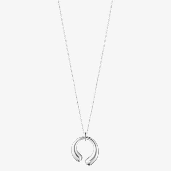 Georg Jensen Mercy Sterling Silver Open Necklace 10015156