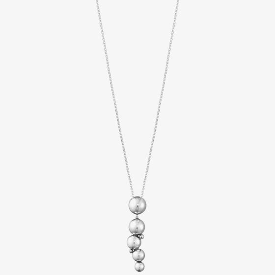 Georg Jensen Moonlight Grapes Sterling Silver Necklace 20000662