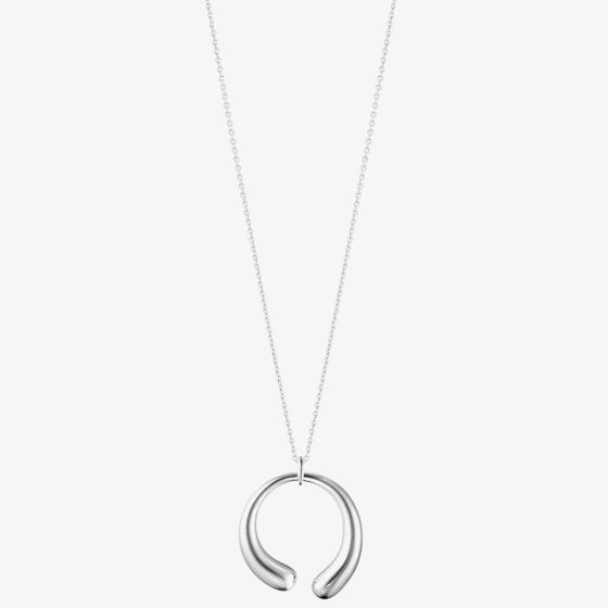 Georg Jensen Mercy Sterling Silver Large Necklace 10015343