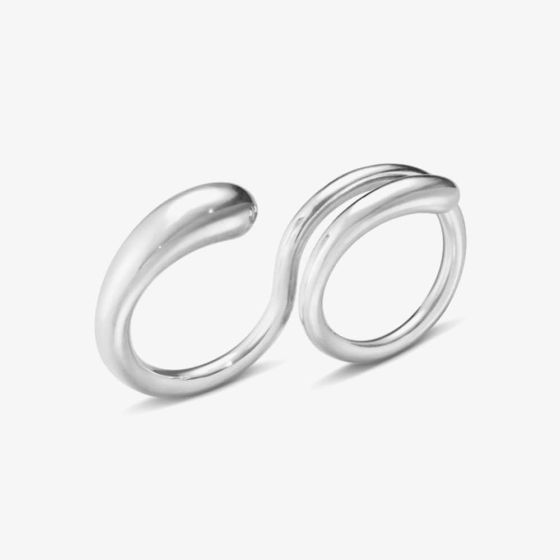 Georg Jensen Mercy Double Swirl Ring 200000815556 (55-56)