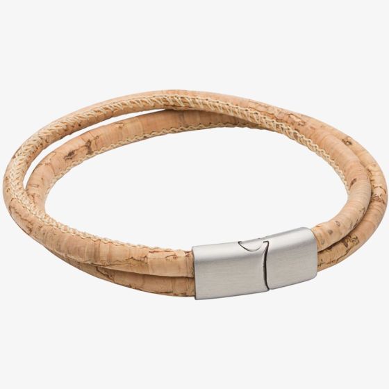 Fred Bennett Cork Tubular Two-Row Bracelet B5377