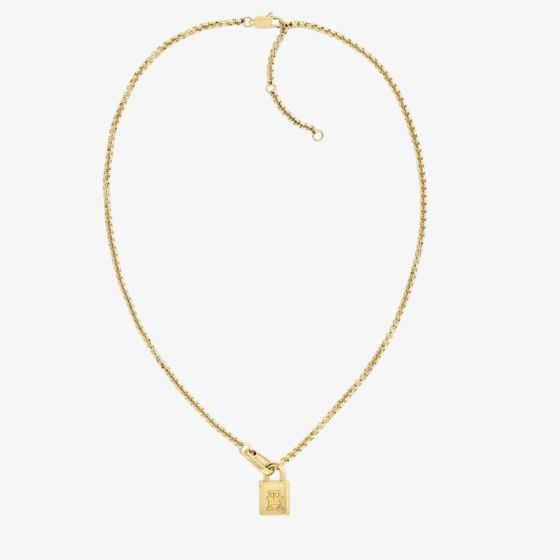 Tommy Hilfiger Ladies American Icon Gold Necklace 2780941