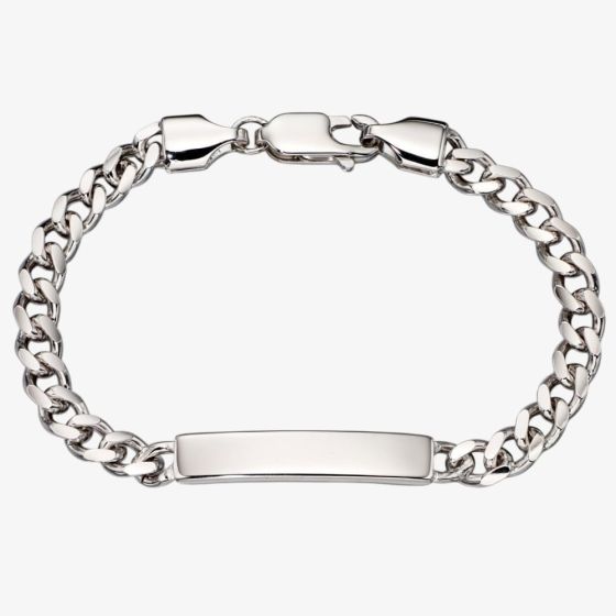 Little Star Bailey Boys Silver ID Bracelet LSB0043