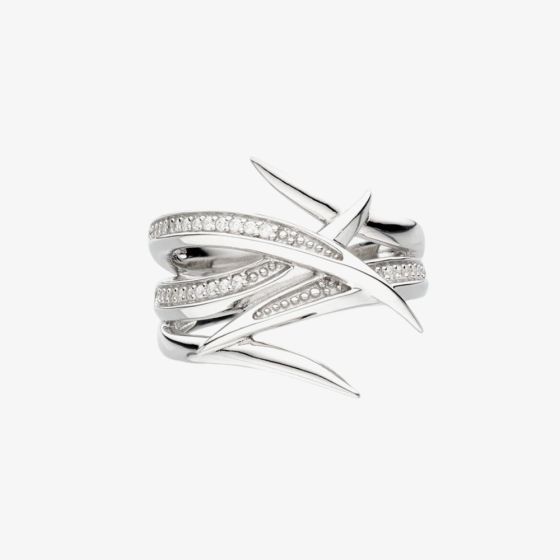 Kit Heath Entwine Helix Wrap Pavé Ring 10237CZ