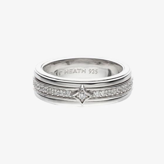 Kit Heath Céleste Astoria Starburst Spinner Ring 10496CZ