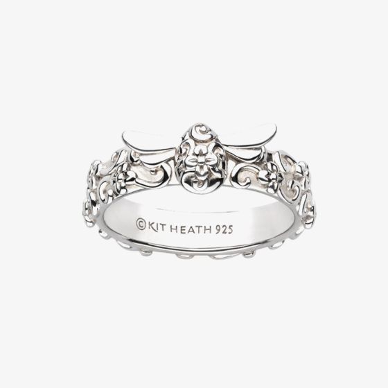 Kit Heath Blossom Flyte Honey Bee Band Ring 20331RP