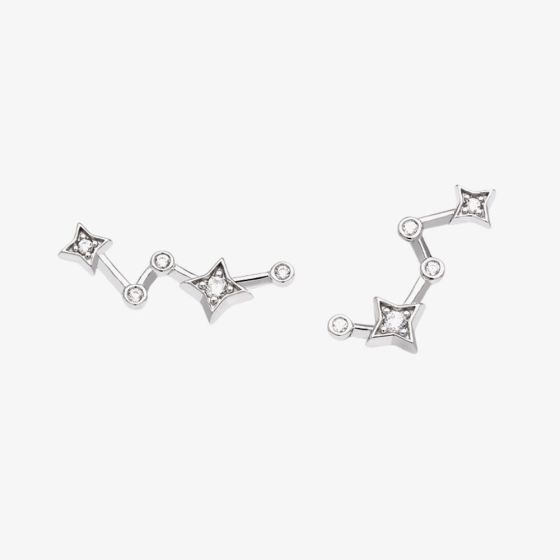 Kit Heath Céleste Constellation Mismatch Climber Stud Earrings 30471CZ