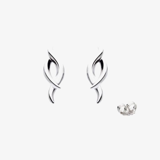 Kit Heath Entwine Twine Twist Stud Earrings 40223RP