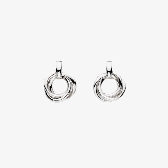 Kit Heath Bevel Trilogy Stud Drop Earrings 6168RP