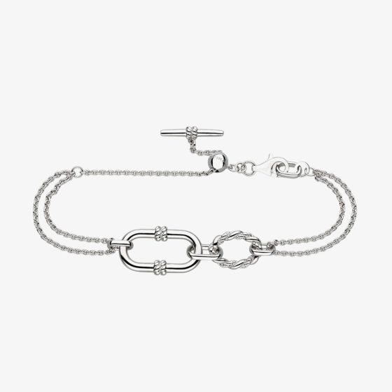Kit Heath Marina Rope Link Grande Twin 7 Inch Slider Bracelet 71097RP