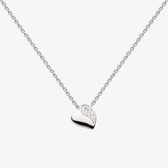 Kit Heath Miniatures Sweet Heart Pavé 17 Inch Necklace 90032CZ