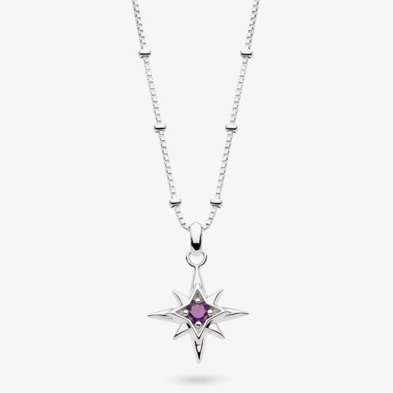 Kit Heath Céleste February Aurora Birthstone Amethyst Necklace 90459AM