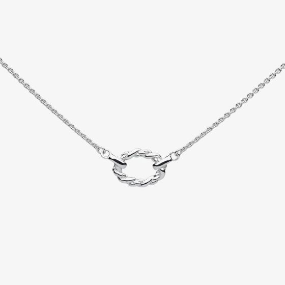 Kit Heath Marina Rope Twist Oval Mini 17 Inch Necklace 91073RP