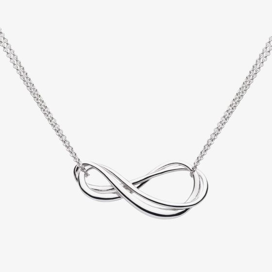 Kit Heath Infinity Double Chain 18 Inch Necklace 91162RP