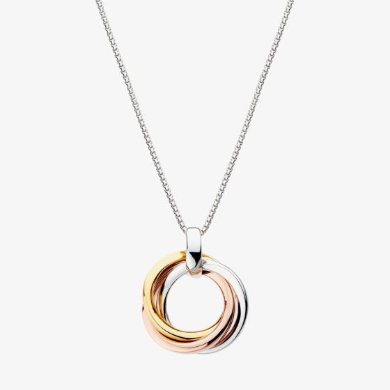 Kit Heath Bevel Trilogy Gold 18 Inch Necklace 9169GRG