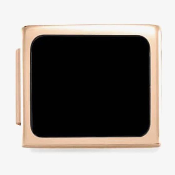 Nomination Glam Rose Black Square Charm 230502/05