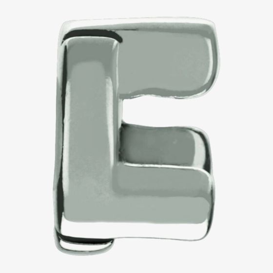 Chamilia Sterling Silver Letter L Initial Bead T-38