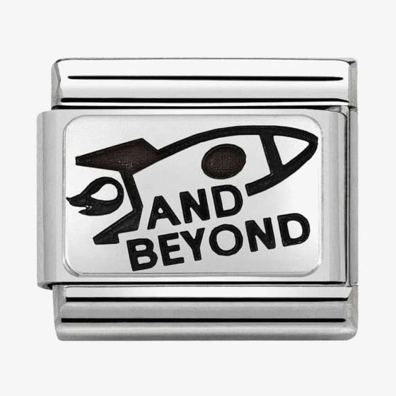Nomination CLASSIC Silvershine And Beyond Rocket Ship Charm 330109/25