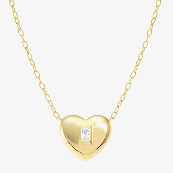 Nomination Domina Gold Plated Heart Necklace 240402/031