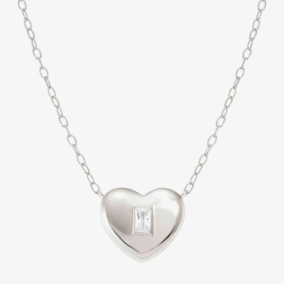 Nomination Domina Sterling Silver Heart Necklace 240418/031