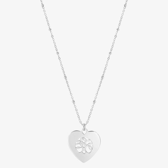 Nomination Sempre Con Me Engravable Heart Tree Of Life Necklace 029701/030