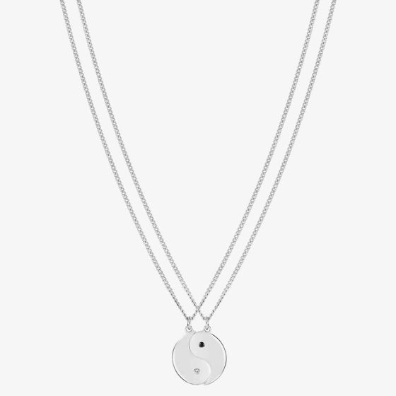 Nomination Sempre Con Me Engravable Yin Yang Double Necklace 029703/029
