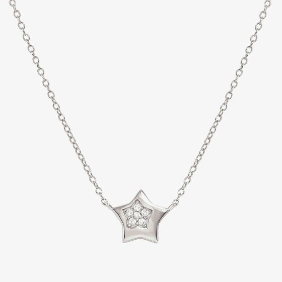 Nomination Petit Sparkle Silver Star Necklace 242303/007