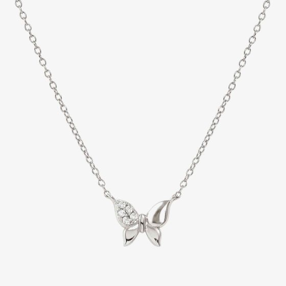 Nomination Petit Sparkle Silver Butterfly Necklace 242303/040