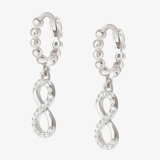 Nomination Lovecloud Sterling Silver Infinity Dropper Earrings 240507/006