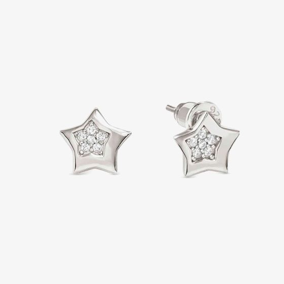 Nomination Petit Sparkle Silver Star Stud Earrings 242304/007