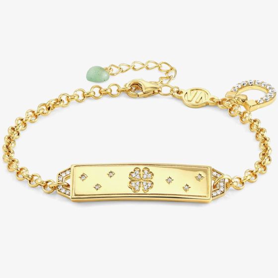 Nomination Talismani Gold Tone & Cubic Zirconia Luck Bracelet 149505/022
