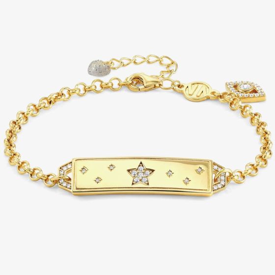 Nomination Talismani Gold Tone & Cubic Zirconia Light Bracelet 149505/023
