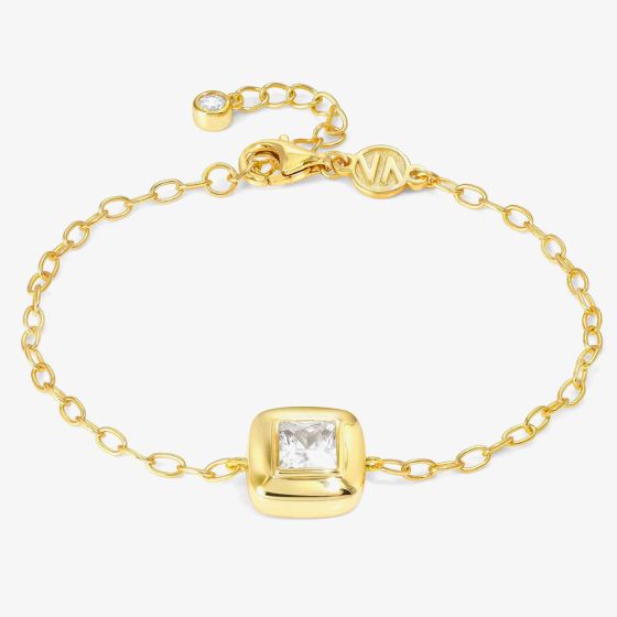 Nomination Domina Gold Tone Plated Square Bracelet 240401/036
