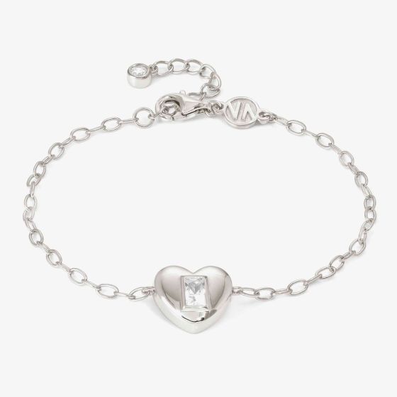 Nomination Domina Sterling Silver Heart Bracelet 240417/031