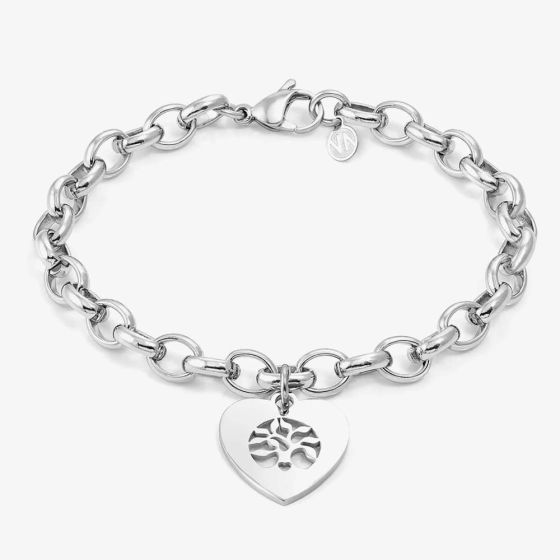 Nomination Sempre Con Me Engravable Heart Tree Of Life Bracelet 029700/030