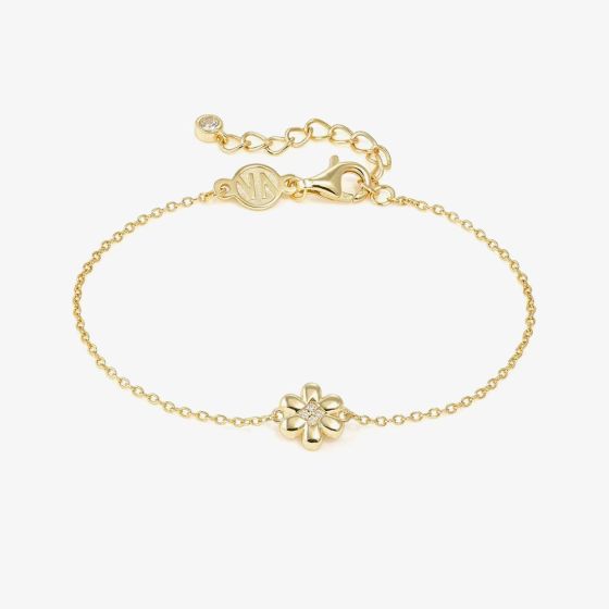 Nomination Petit Sparkle Gold Flower Bracelet 242300/012