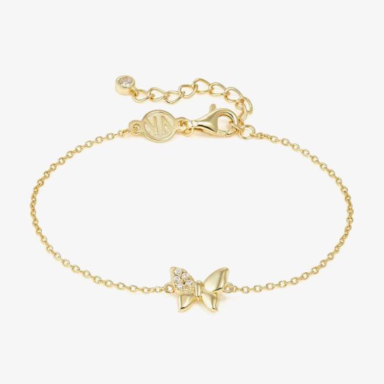 Nomination Petit Sparkle Gold Butterfly Bracelet 242300/042