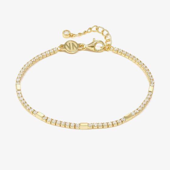 Nomination Petit Sparkle Gold Tennis Bracelet 242301/012