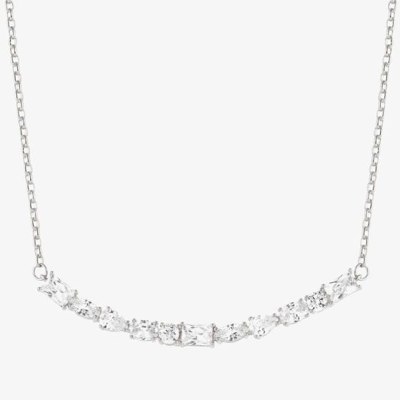 Nomination Colour Wave Silver Multi-Cut Cubic Zirconia Necklace 149802/008