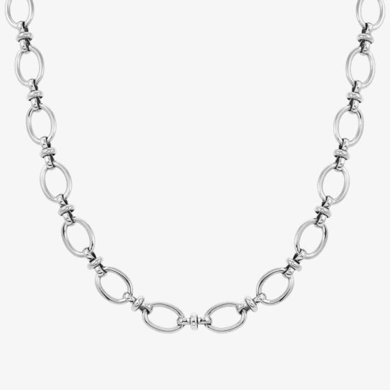 Nomination Affinity Stainless Steel Oval Link Necklace 028604/001