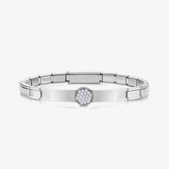 Nomination Trendsetter Cubic Zirconia Silver Bracelet 021120/020
