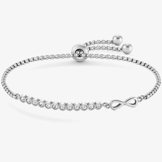 Nomination Milleluci Cubic Zirconia Infinity Toggle Bracelet 028008/024