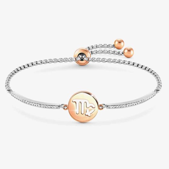 Nomination Milleluci Two Colour Zodiac Virgo Half Bangle Toggle Bracelet 028014/006