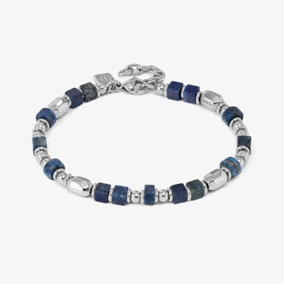 Nomination InstinctStyle Stainless Steel & Sodalite Stones Infinity Bracelet 027936/034