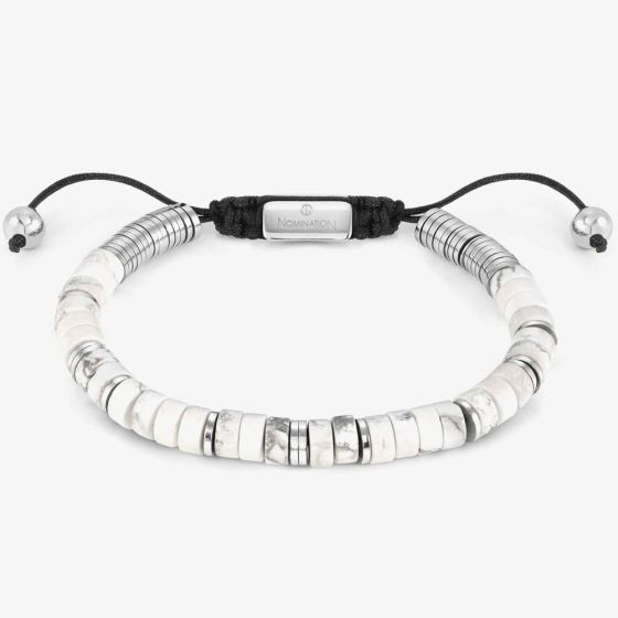 Nomination InstinctStyle Stainless Steel White Turquoise Bracelet 027925/085