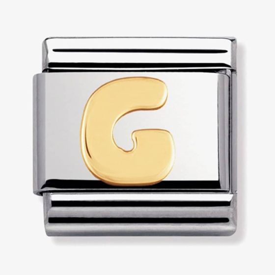 Nomination CLASSIC Gold Letters G Charm 030101/07