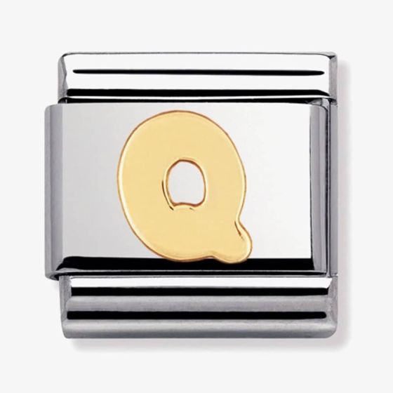 Nomination CLASSIC Gold Letters Q Charm 030101/17