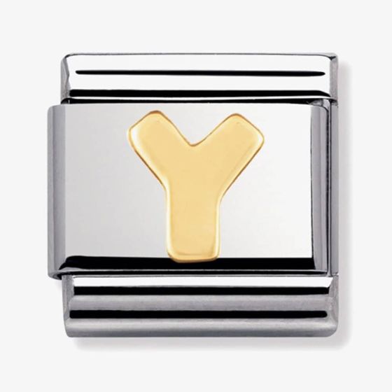 Nomination CLASSIC Gold Letters Y Charm 030101/25